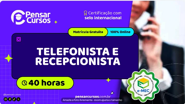 Telefonista e Recepcionista