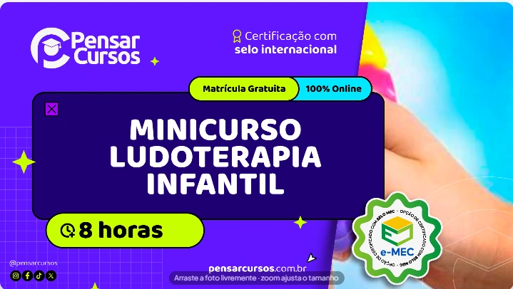 Minicurso Ludoterapia Infantil