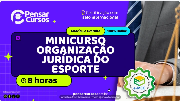 Minicurso Organização Jurídica do Esporte