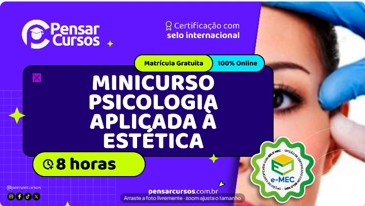 Minicurso Psicologia Aplicada à Estética 