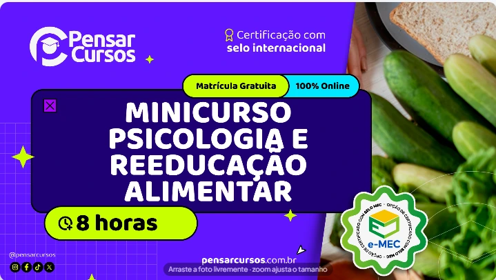 Minicurso Psicologia e Reeducação Alimentar