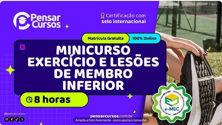 Minicurso Exercício e Lesões de Membro Inferior