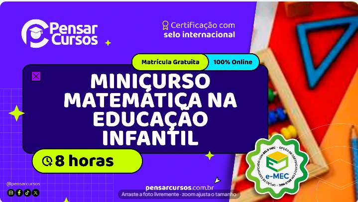 Minicurso Matemática na Educação Infantil