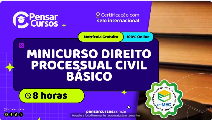 Minicurso Direito Processual Civil Básico