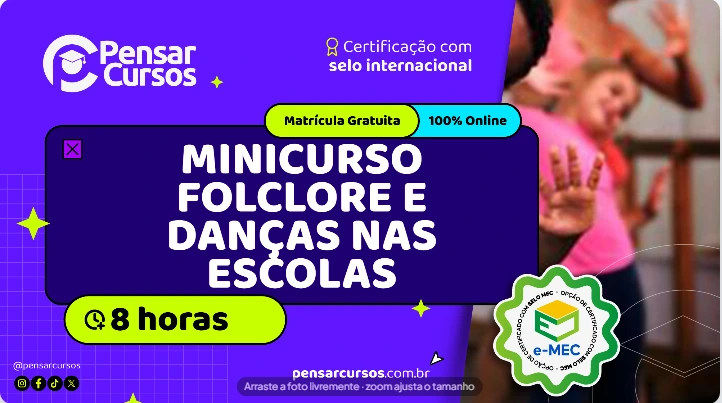 Minicurso Folclore e Danças nas Escolas