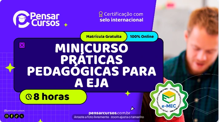 Minicurso Práticas Pedagógicas para a EJA
