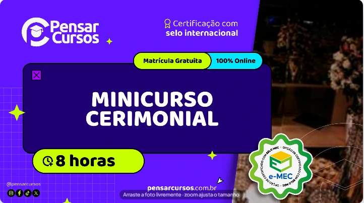 Minicurso Cerimonial