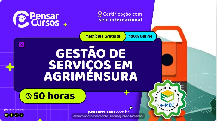 Gestão de Serviços em  Agrimensura