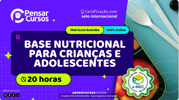 Base Nutricional para Crianças e Adolescentes