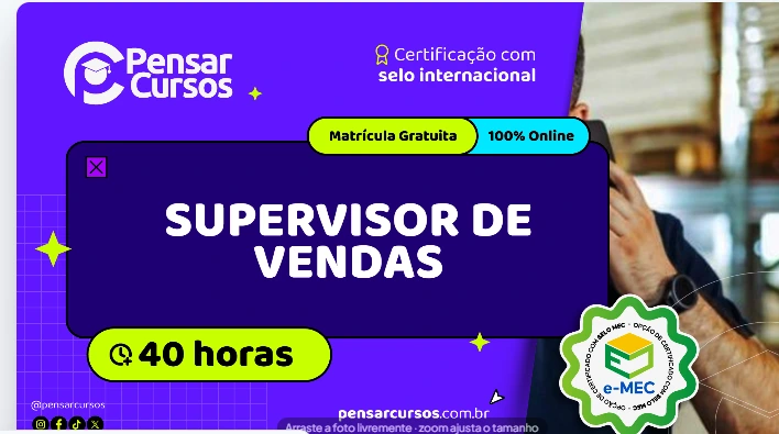 Supervisor de Vendas