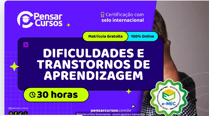 Dificuldades e Transtornos de Aprendizagem