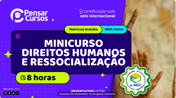 Minicurso Direitos Humanos e Ressocialização