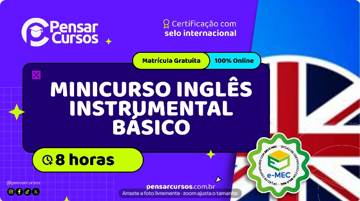 Minicurso Inglês Instrumental Básico