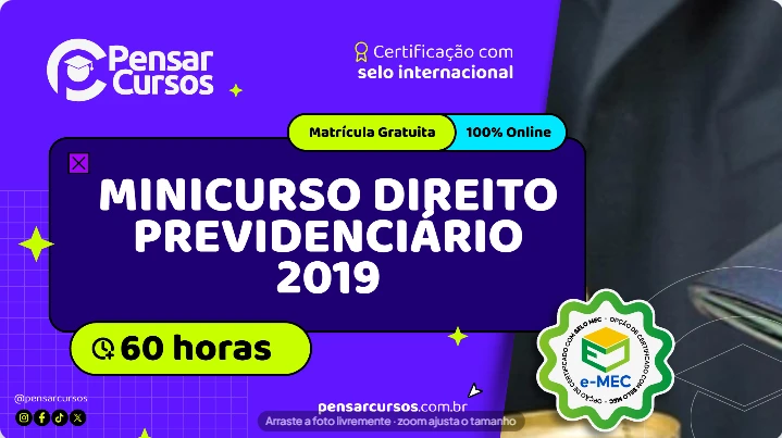 Minicurso Direito Previdenciário 2019