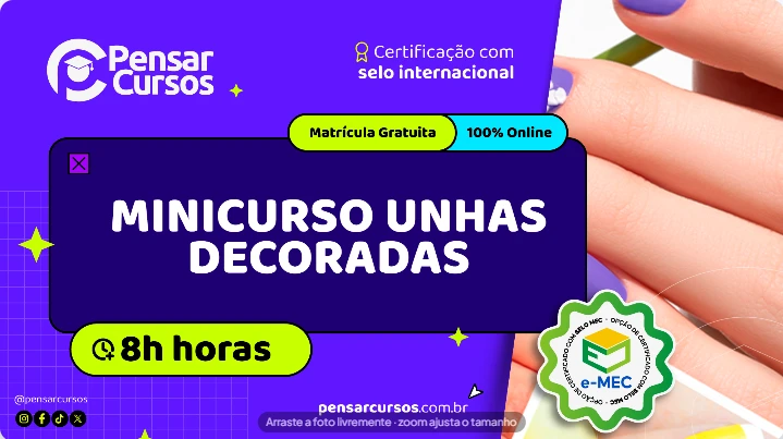 Minicurso Unhas Decoradas