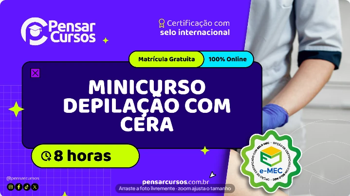 Minicurso Depilação com Cera