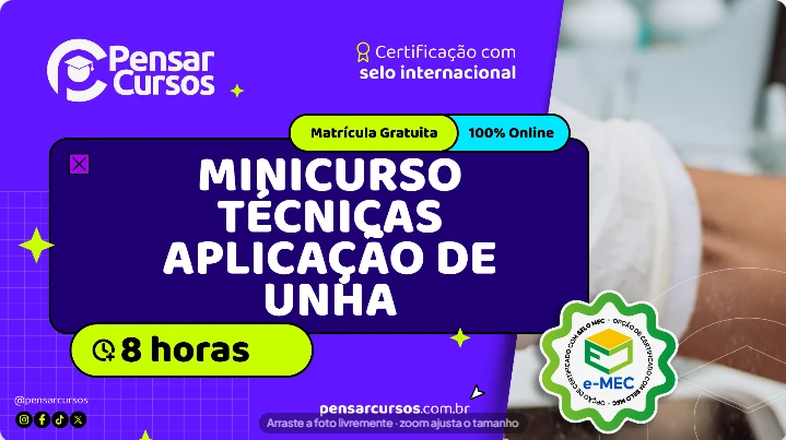 Minicurso Técnicas Aplicação de Unha