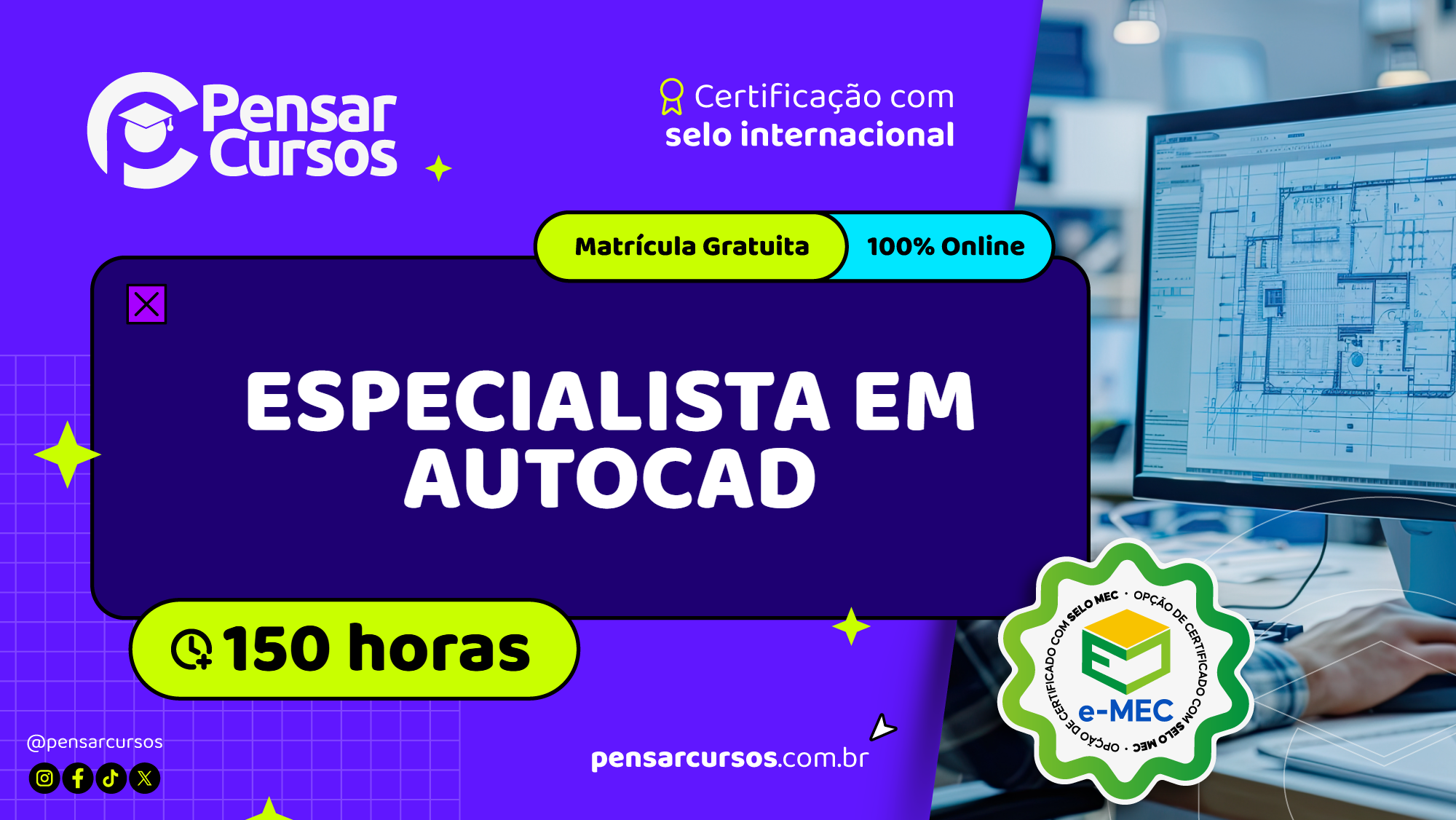 Especialista em AutoCAD