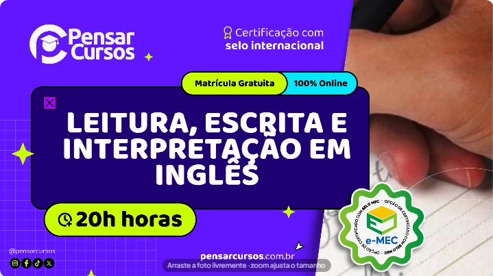 Leitura, Escrita e Interpretação em Inglês 