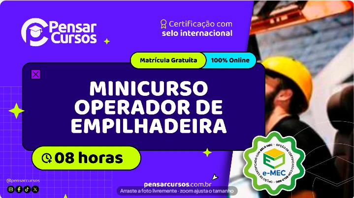 Minicurso Operador de Empilhadeira
