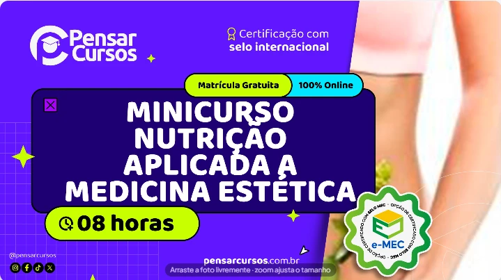 Minicurso Nutrição Aplicada a Medicina Estética