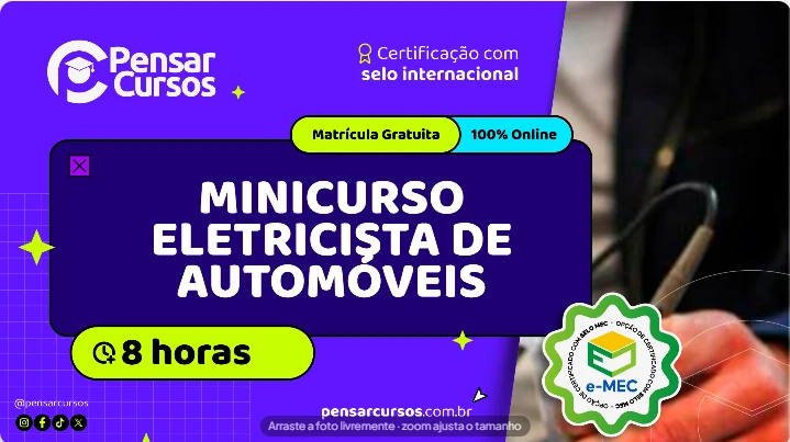 Minicurso Eletricista de Automóveis