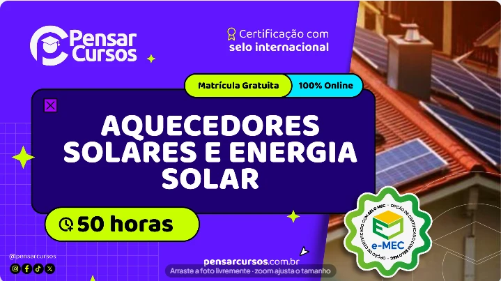 Aquecedores Solares e Energia Solar - 2019