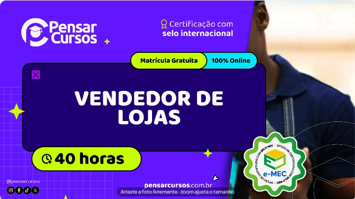 Vendedor de Lojas