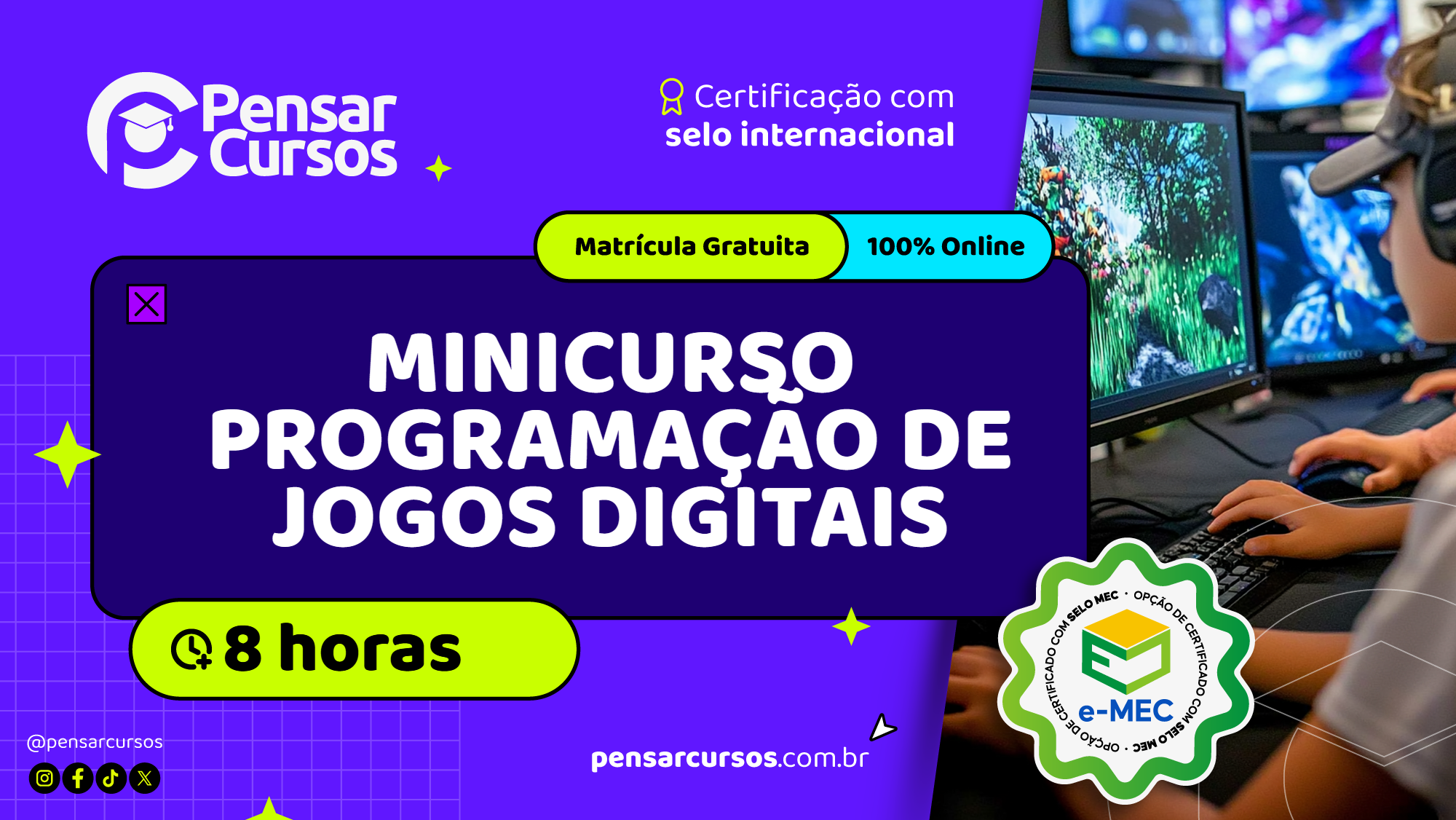 Minicurso Programação de Jogos Digitais