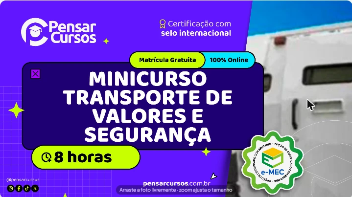 Minicurso Transporte de Valores e Segurança 