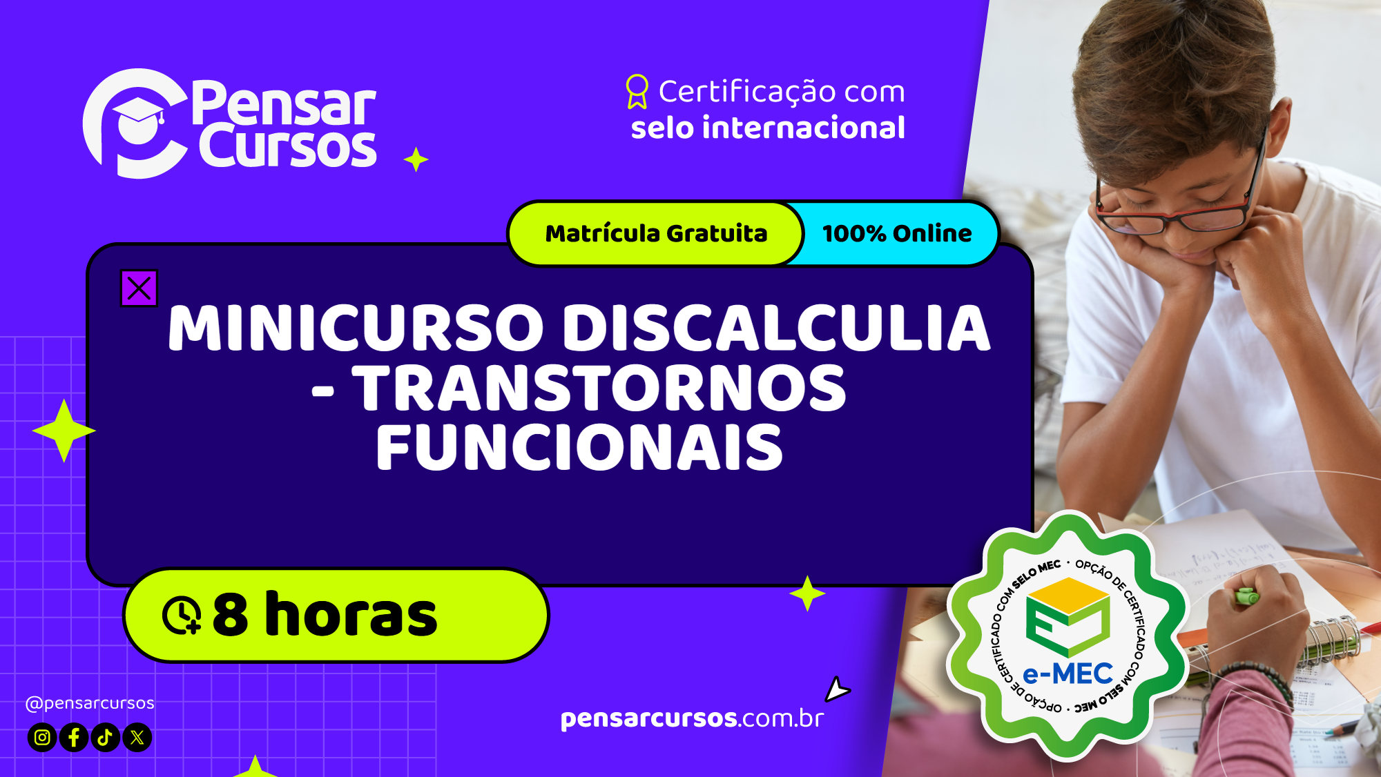 Minicurso Discalculia - Transtornos Funcionais 