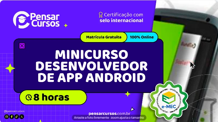 Minicurso Desenvolvedor de APP Android