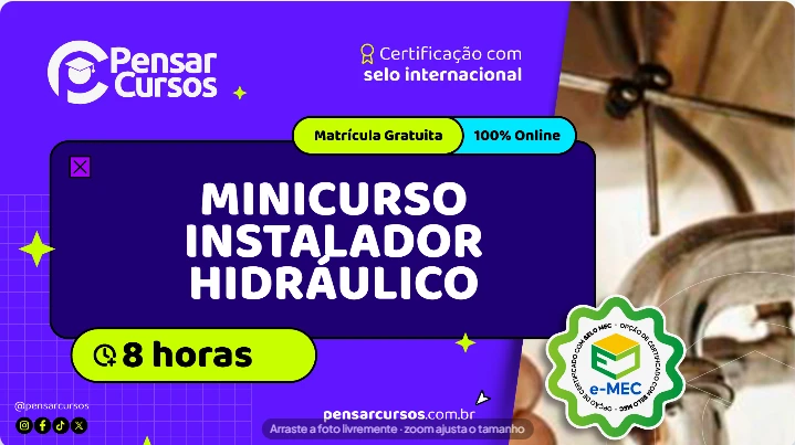 Minicurso Instalador Hidráulico