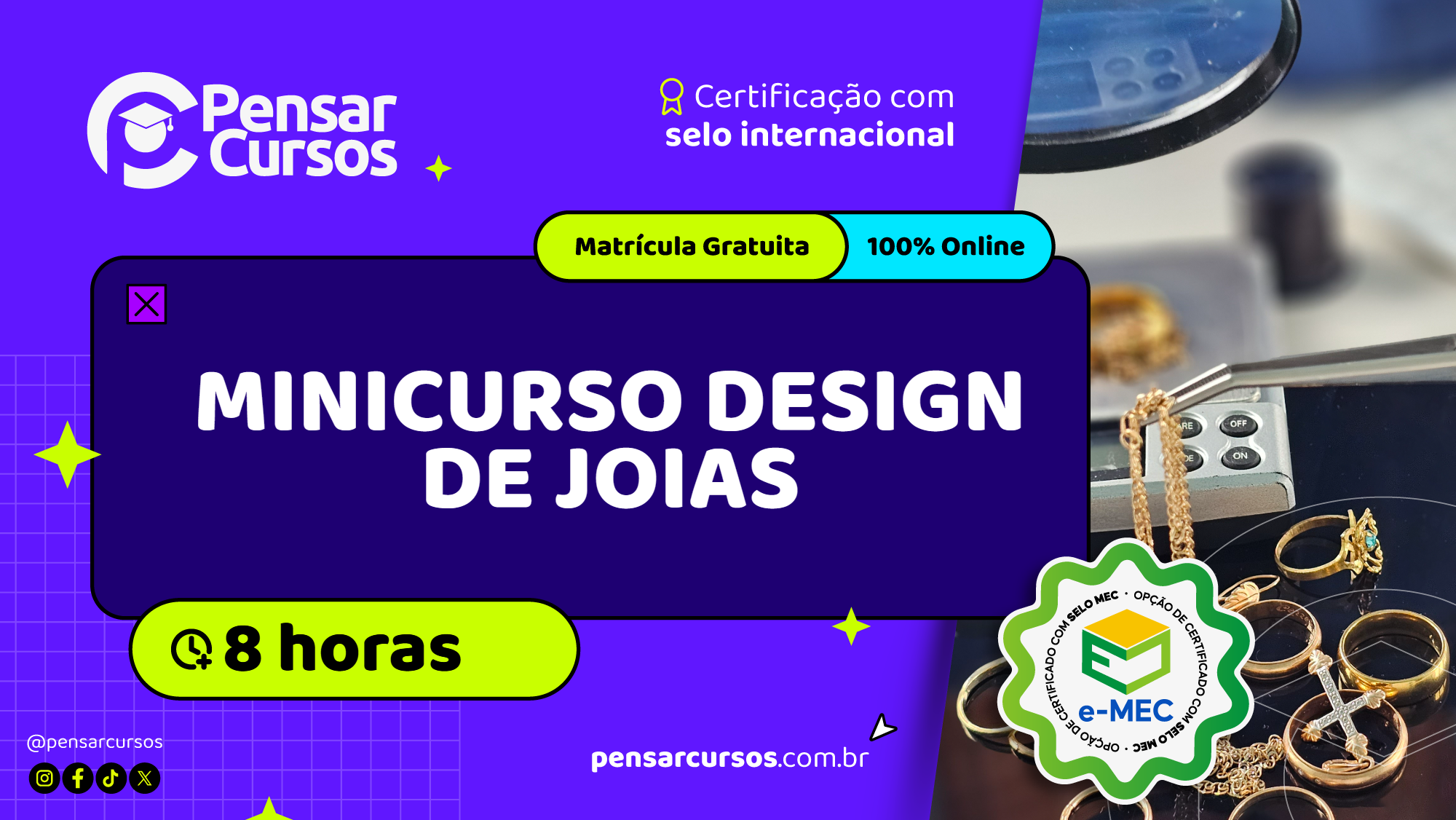 Minicurso Design de Joias