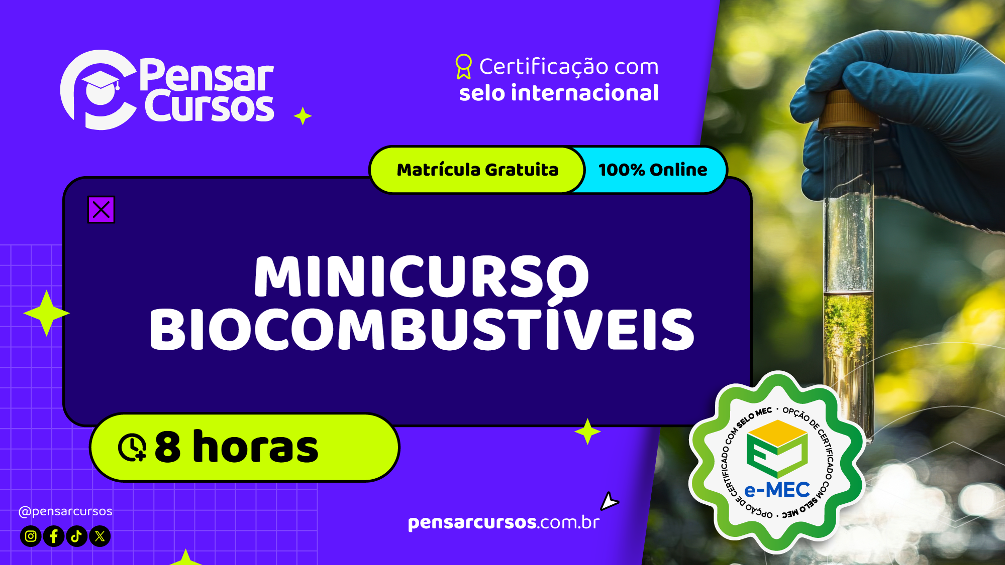 Minicurso Biocombustíveis