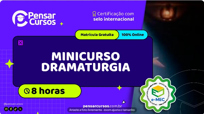 Minicurso Dramaturgia