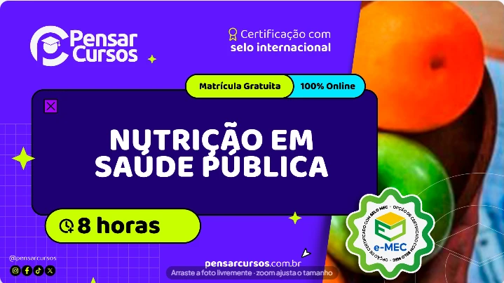 Minicurso Nutrição em Saúde Pública