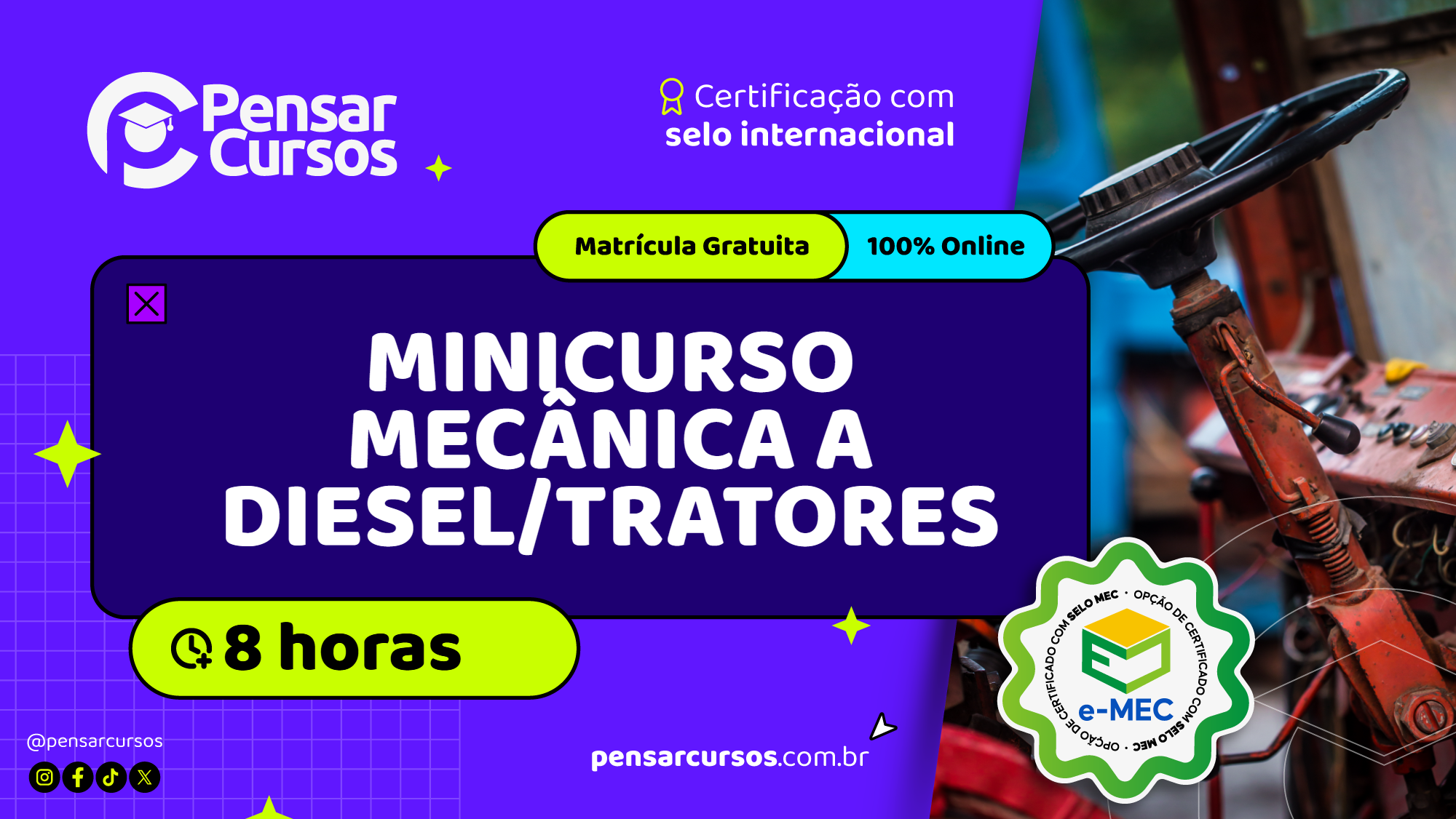 Minicurso Mecânica a Diesel/Tratores