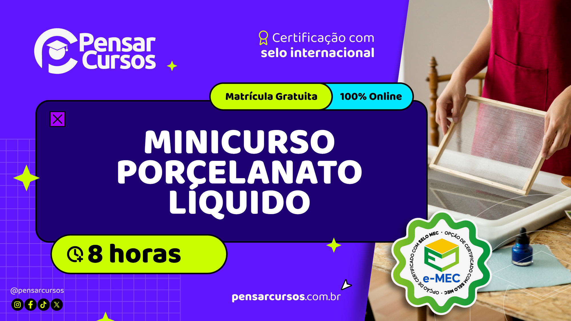 Minicurso Porcelanato Líquido 