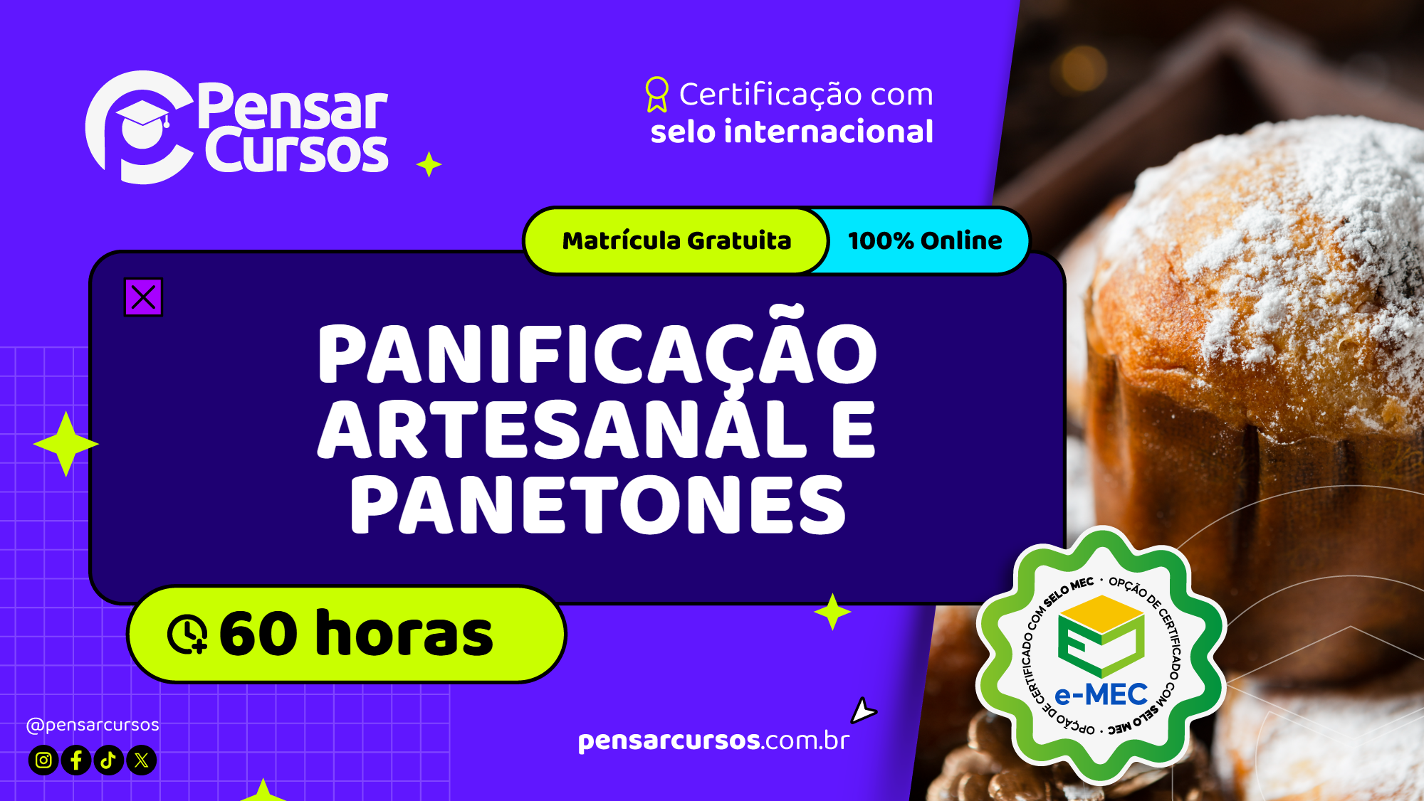 Panificação Artesanal e Panetones