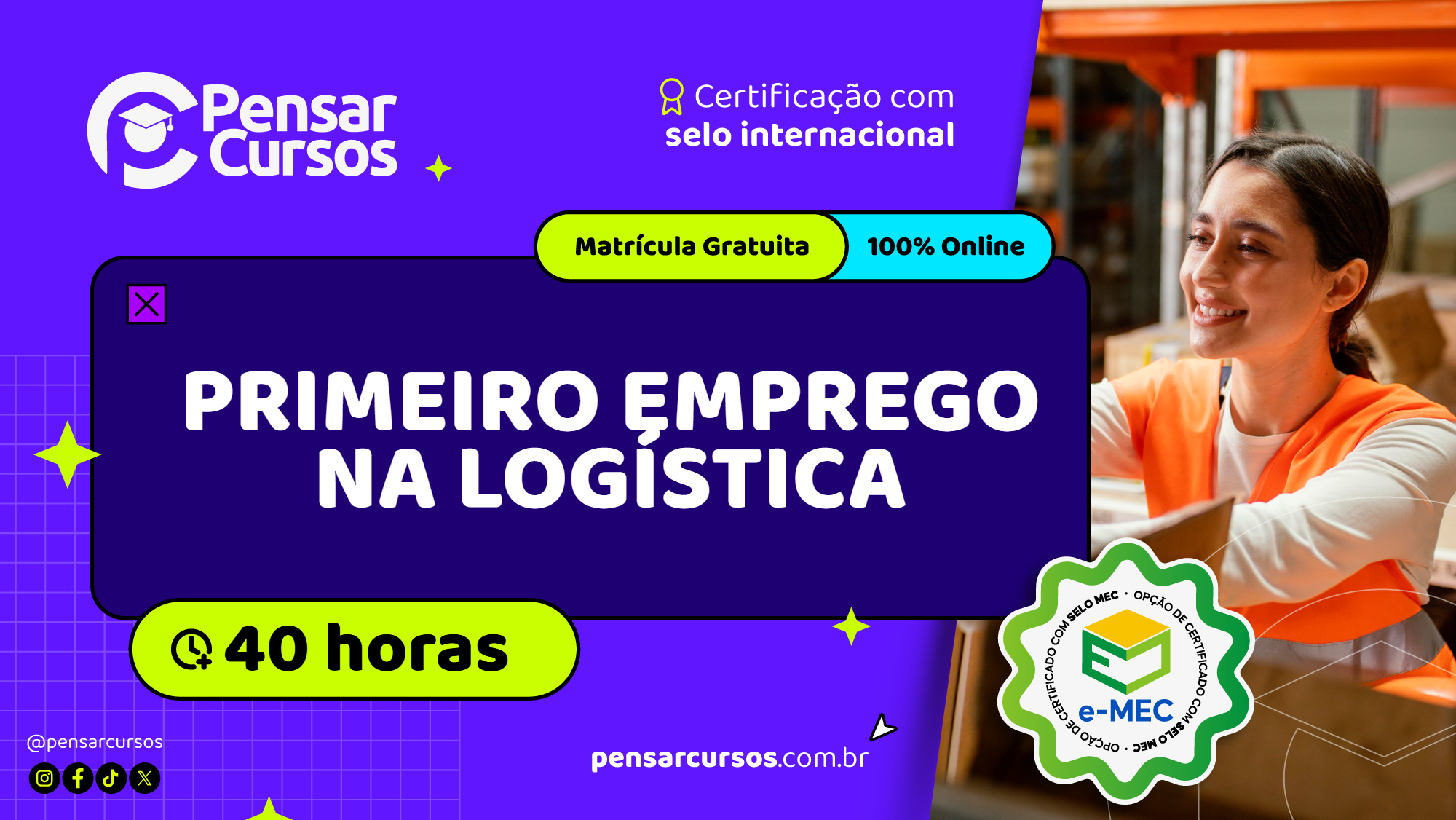 Primeiro Emprego na Logística