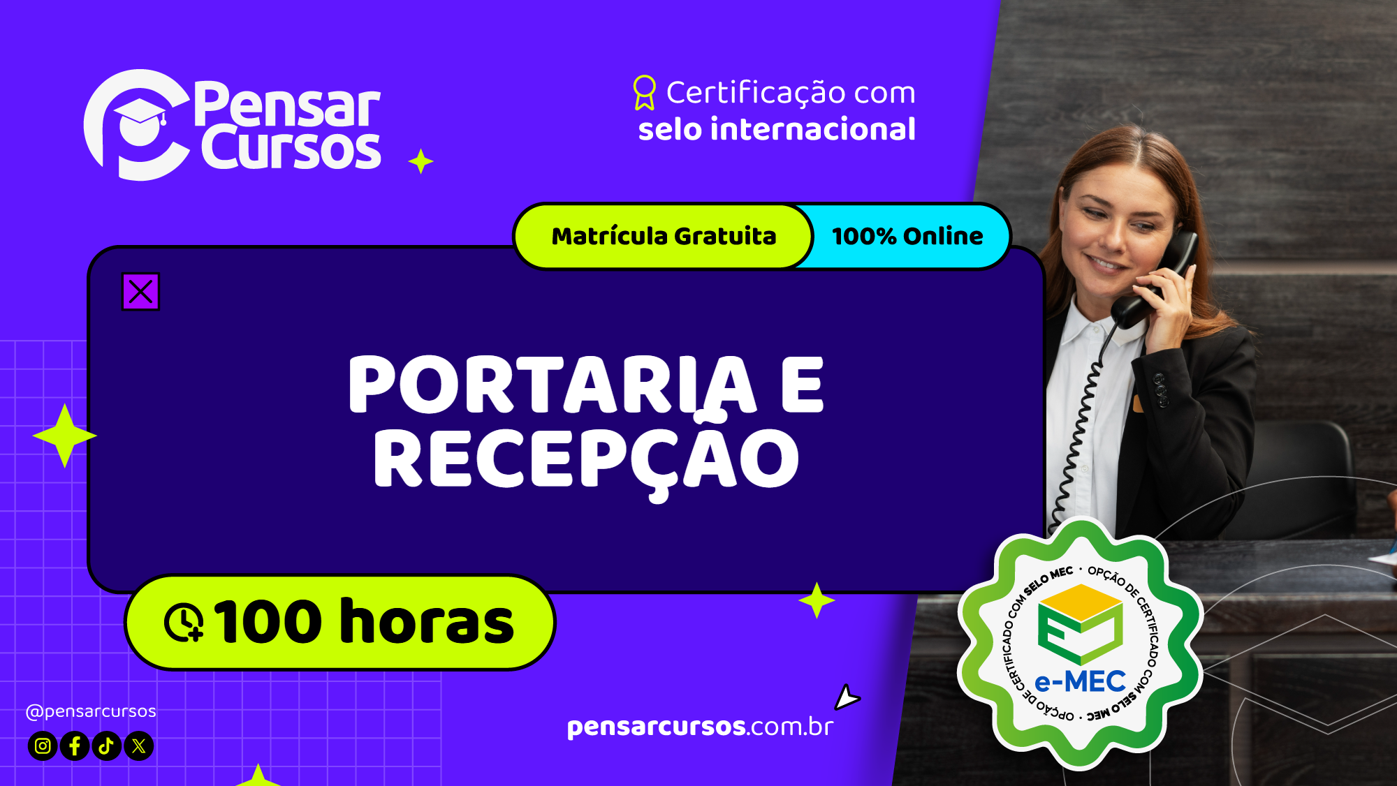 Trilha Portaria e Recepção